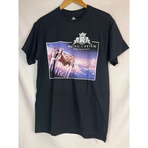 King of Prism Shirt Mens Medium Black Anime Shiny Seven Stars Lootwear